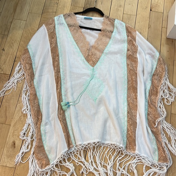 Fleur de Pirate Embroidered Caftan OS - Picture 12 of 14